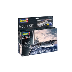 USS Enterprise CV-6 1:1200 Model Set