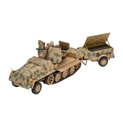 SWS z Flak 43 i przyczepą 1:72