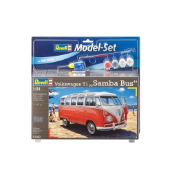 Revell Model Set VW T1 Samba Bus 1:24