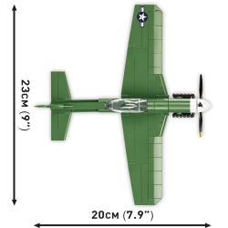 Mustang P-51D – 150 klocków