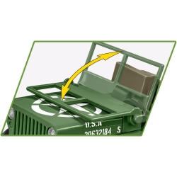 Willys MB z przyczepą