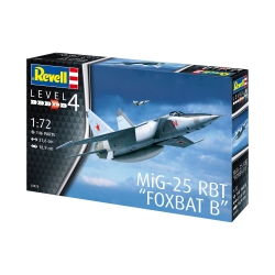 MiG-25 RBT Foxbat B, model 1:72