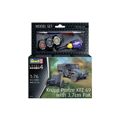 Krupp Protze Kfz 69 z 3,7 cm PaK 1:76