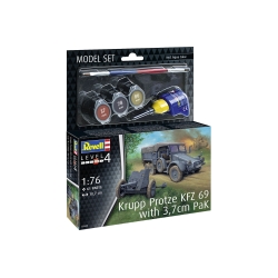 Krupp Protze Kfz 69 z 3,7 cm PaK 1:76