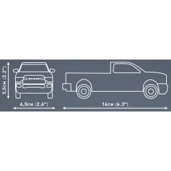 RAM 2500 – model z klocków 1:35