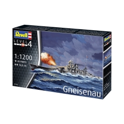 Gneisenau – model statku 1:1200