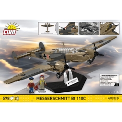 Messerschmitt Bf 110C – model COBI