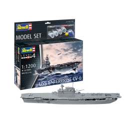 USS Enterprise CV-6 1:1200 Model Set