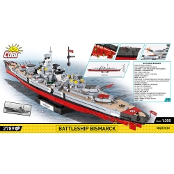 Pancernik Bismarck 2789 el.
