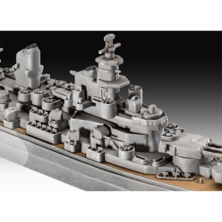 Revell USS New Jersey 1:1200 – zestaw startowy