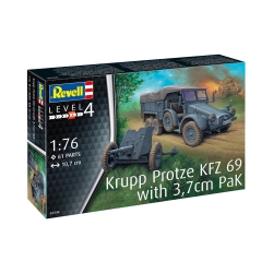 Krupp Protze KFZ 69 z działem 3,7 cm