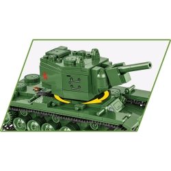KV-2 – model z klocków 1:48