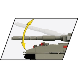 Merkava Mk. I/II – model z klocków