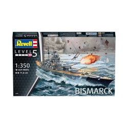 Revell Bismarck 1:350 – model okrętu