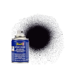 Revell Spray Color 100 ml – czarny mat 108