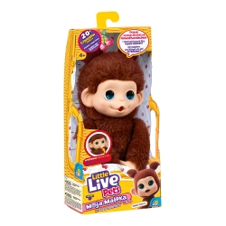 Little Live Pets Chikki Cher – małpka