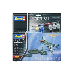 Revell Combat Set Me 262 i P-51B 1:72