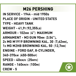 M26 Pershing (T26E3) – 904 klocki