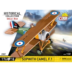 Sopwith Camel F.1 – model z klocków