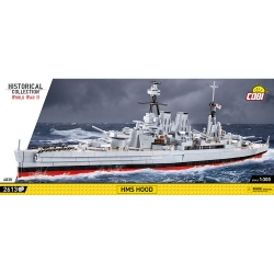 HMS Hood – model klockowy 1:300