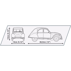 Citroën 2CV Charleston 1:12