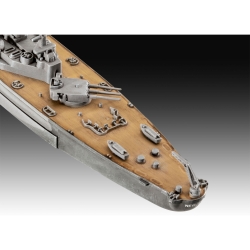 Revell USS New Jersey 1:1200 – zestaw startowy