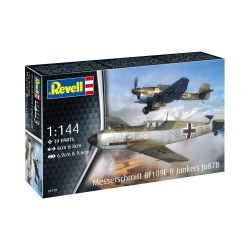 Messerschmitt Bf 109E i Junkers Ju 87B 1:144