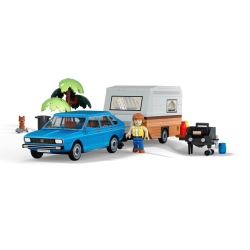 Volkswagen Passat B1 z przyczepą