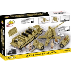 Sd.Kfz. 8 z działem Flak 36 8,8 cm