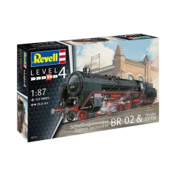 Lokomotywa ekspresowa BR 02, skala 1:87