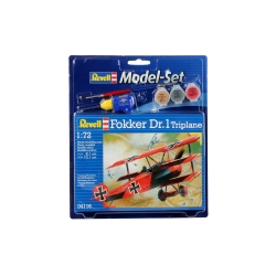 Fokker Dr.1 Triplane Model Set 1:72