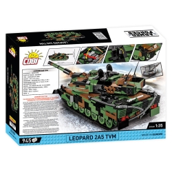 Leopard 2A5 TVM – model z klocków