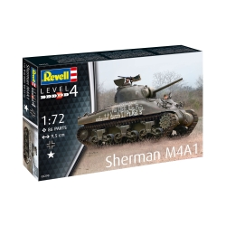 Sherman M4A1 – model 1:72