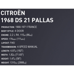 1968 Citroën DS 21 Pallas