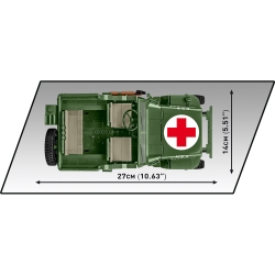 Willys MB Medical Jeep 1:12