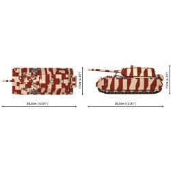 Panzer VIII Maus – 1353 klocki