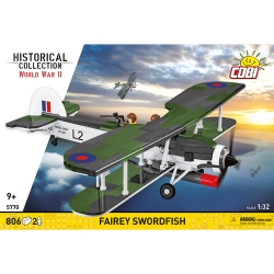 Fairey Swordfish – model z klocków