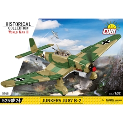 Junkers Ju 87 B-2 – model z klocków