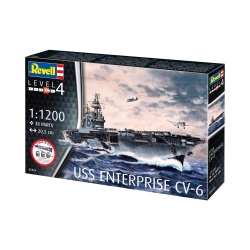 Revell Starter Kit USS Enterprise CV-6 1:1200