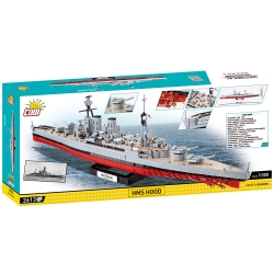 HMS Hood – model klockowy 1:300