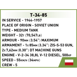 T-34-85 – model COBI 1:48