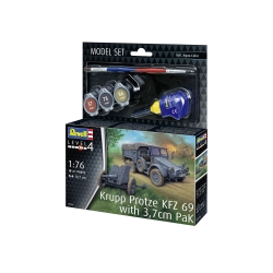 Krupp Protze Kfz 69 z 3,7 cm PaK 1:76