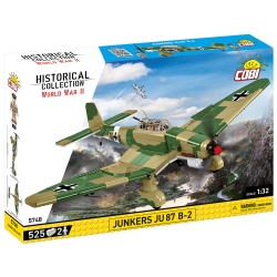 Junkers Ju 87 B-2 – model z klocków