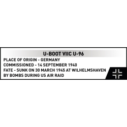 German Submarine Type VIIC U-96