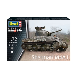Sherman M4A1 – model 1:72