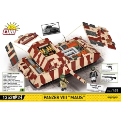 Panzer VIII Maus – 1353 klocki