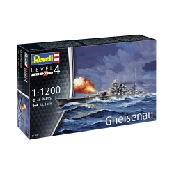 Gneisenau – model statku 1:1200