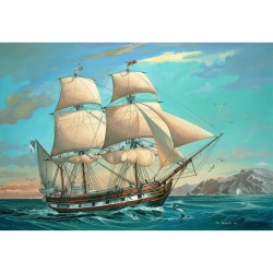 H.M.S. Beagle – model 1:96