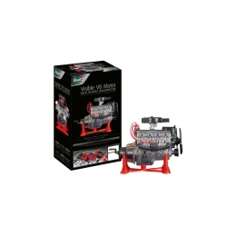 Widoczny silnik V8, skala 1:4
