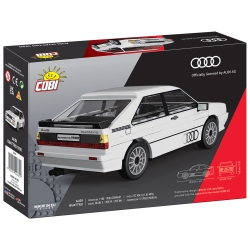 Audi quattro (1980) – biały model COBI